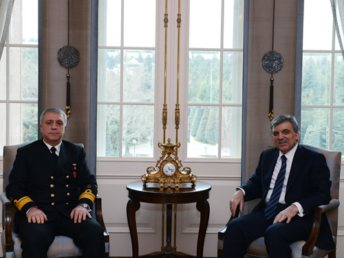Cumhurbaşkanı Gül, Askerî Yargıtay Başkanı Liman’ı Kabul Etti